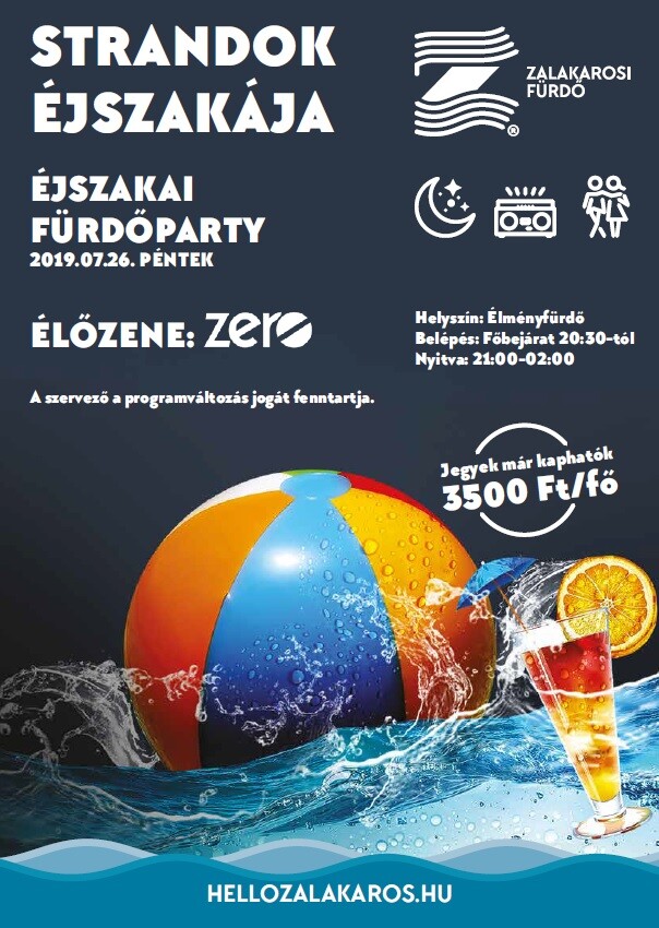 Éjszakai fürdőparty