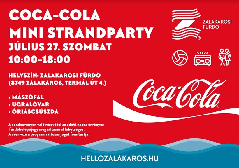 Coca-Cola Mini Strandparty 