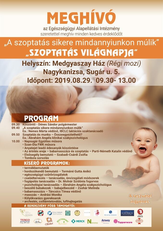 "Szoptatás világnapja"