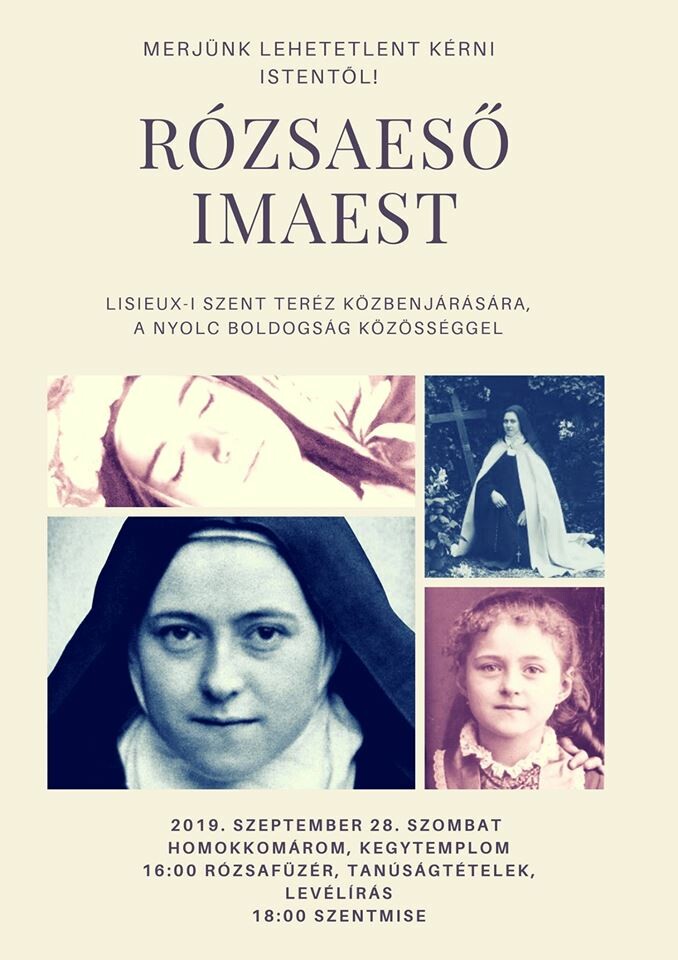 Rózsaeső imaest
