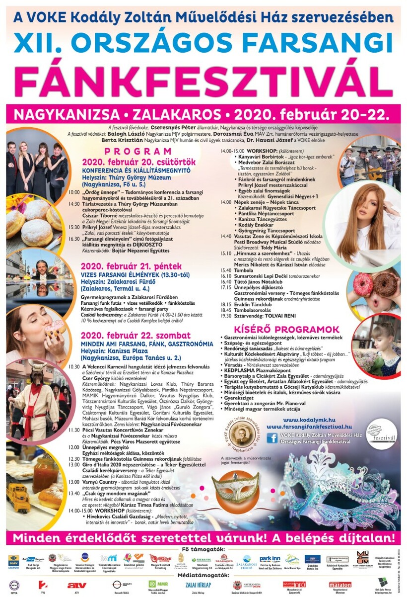 Országos farsangi fánkfesztivál
