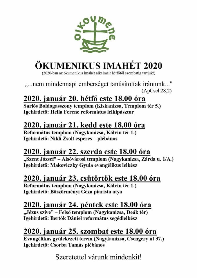Ökumenikus Imahét
