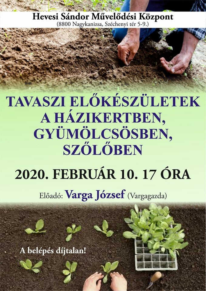 Tavaszi előkészületek