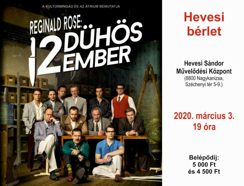 12 dühös ember