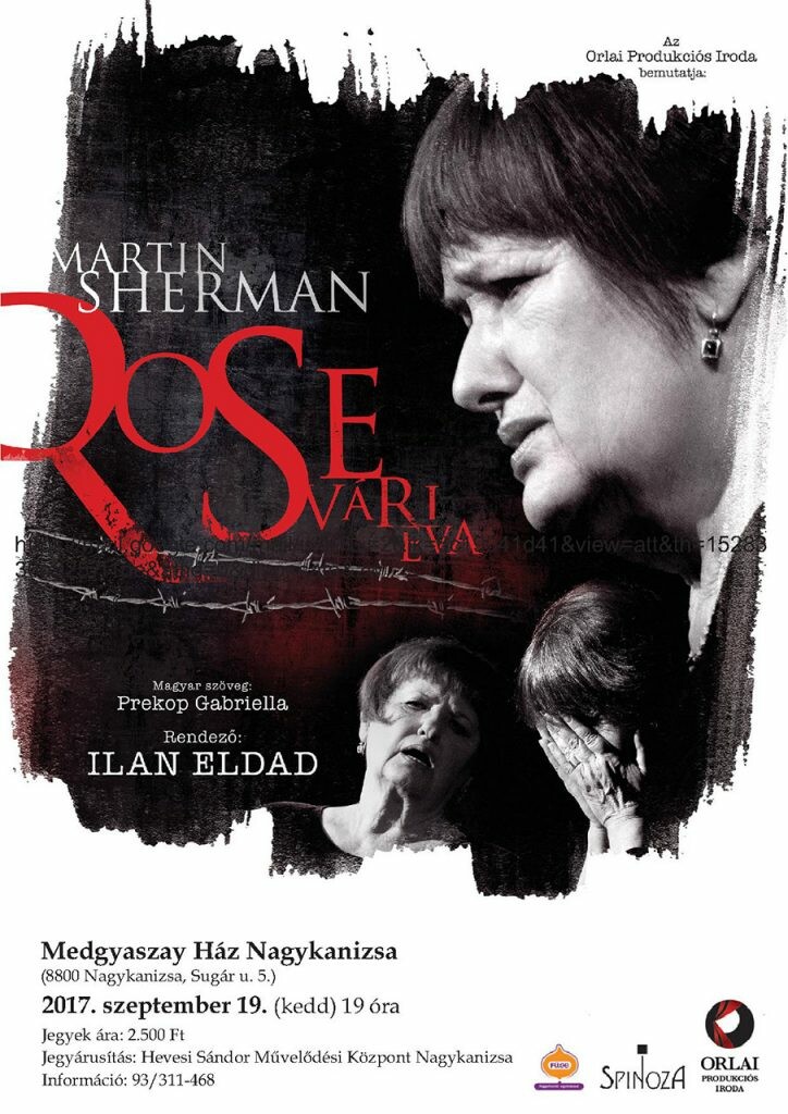 Martin Sherman: Rose - monodráma Vári Éva előadásában
