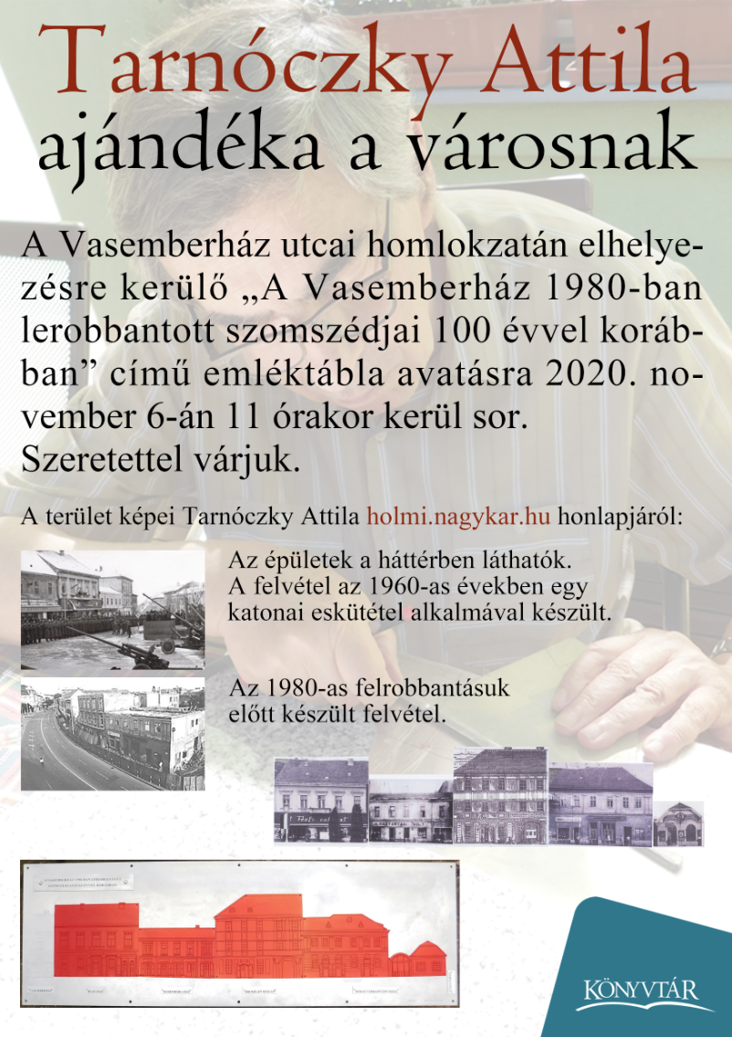 Emléktábla avató