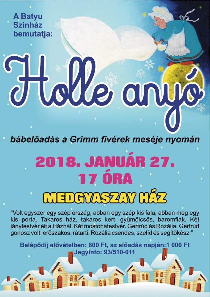 Holle anyó – bábelőadás