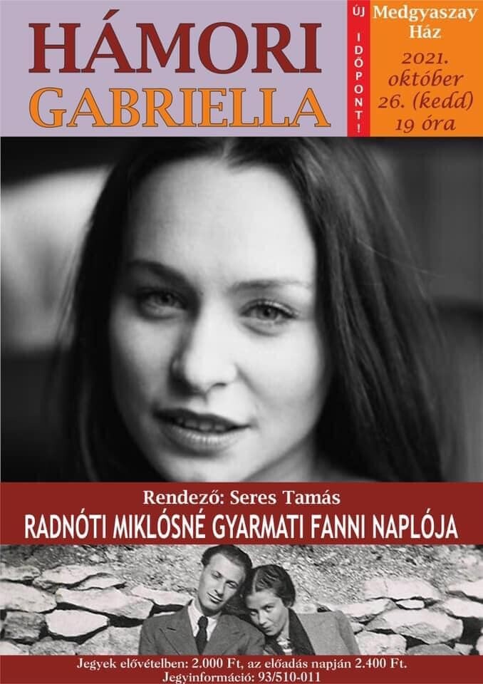 Hámori Gabriella- GYARMATI FANNI NAPLÓJA