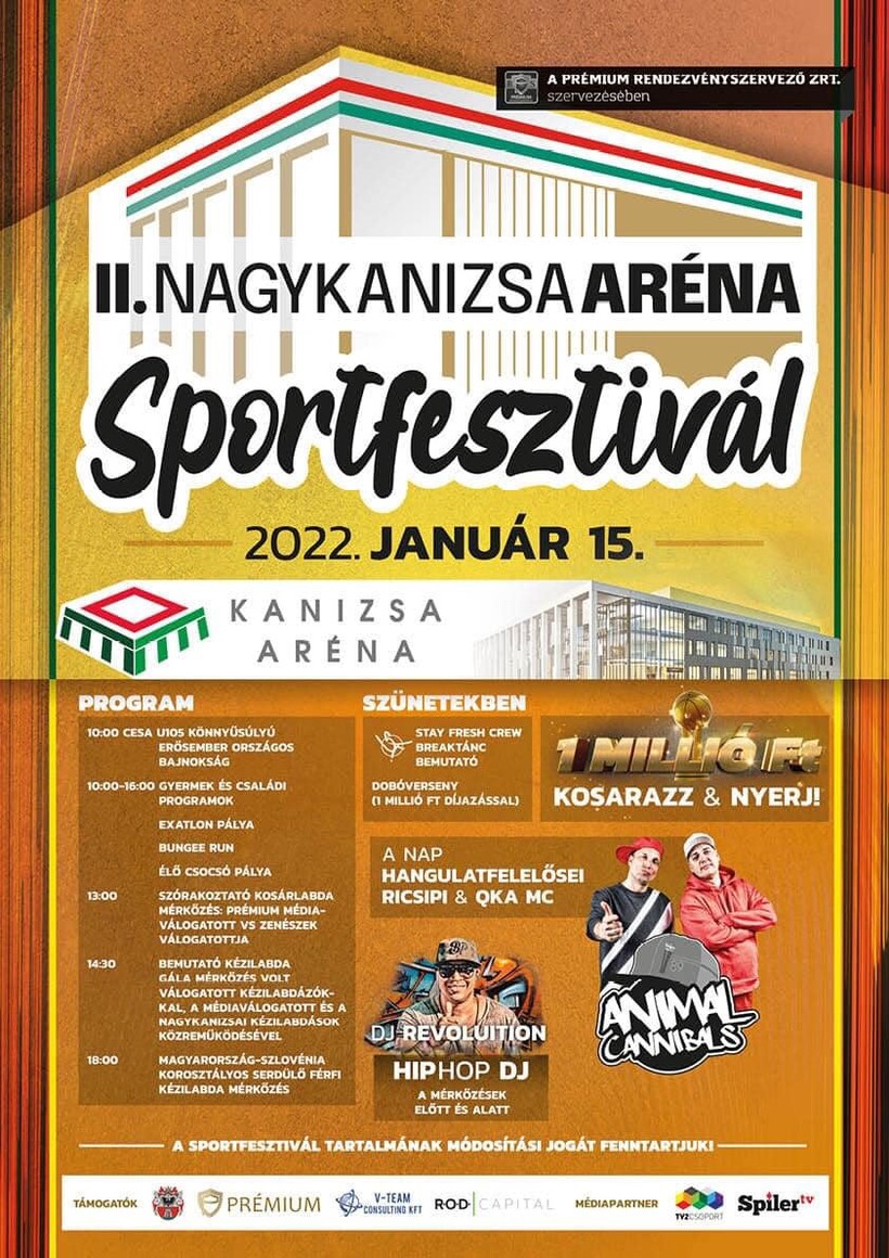 II. NAGYKANIZSA ARÉNA Sportfesztivál