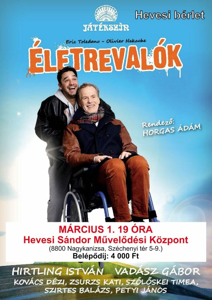Eric Toledano – Olivier Nakache: Életrevalók – igaz mese 
