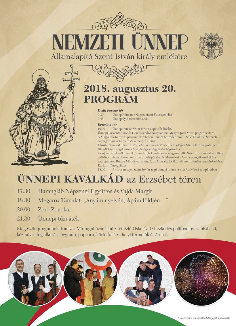 Augusztus 20 - ünnepi műsor 