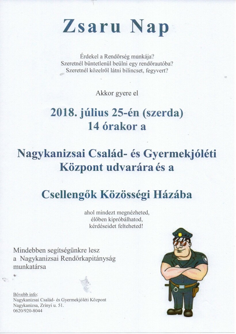 Zsaru Nap
