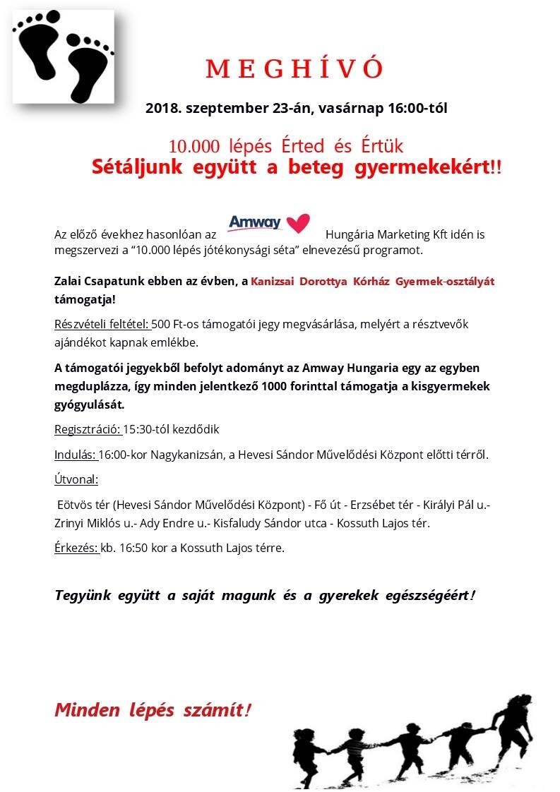 10000 lépés érted és értük