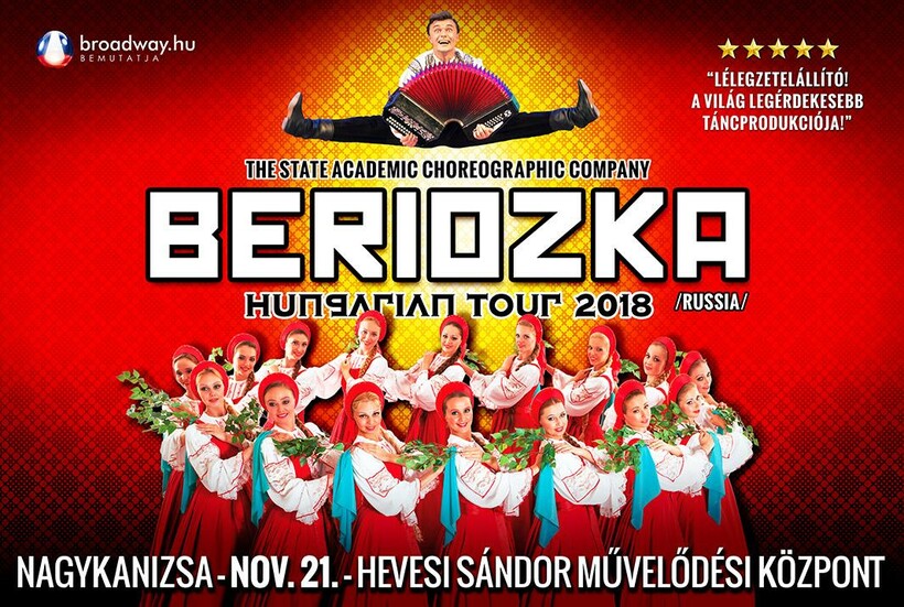 Beriozka – Hungarian Tour 2018