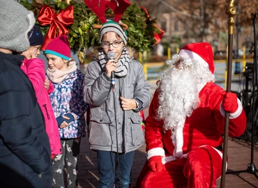 Megérkezett a Mikulás Nagykanizsára is