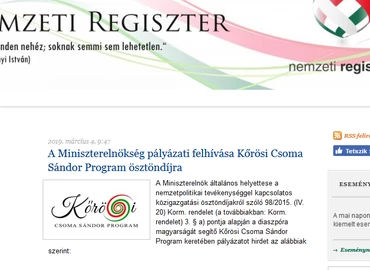 Hétfőig lehet jelentkezni a Kőrösi Csoma Sándor- és a Petőfi Sándor-programra 