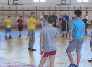 Kanizsán edzőtáboroztak a régió legjobb birkózói