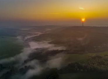 Hajnali köd Zalában