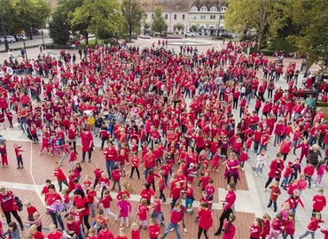 A szív világnapja - Flashmob Kanizsán