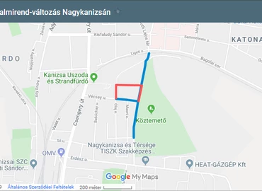 Forgalmirend-változás Nagykanizsán 