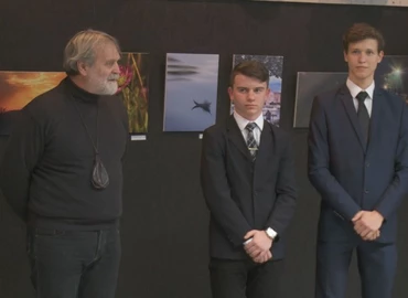 Határtalanul címmel nyílt fotókiállítás a Kiskanizsai Általános Iskolában