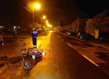 Motoros baleset Kiskanizsán 