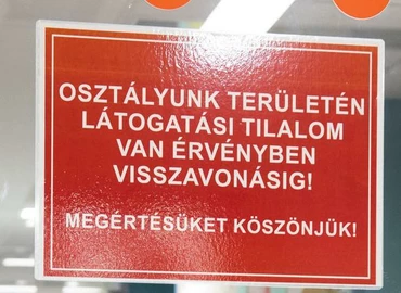 Részleges látogatási tilalom a Kanizsai Dorottya Kórházban