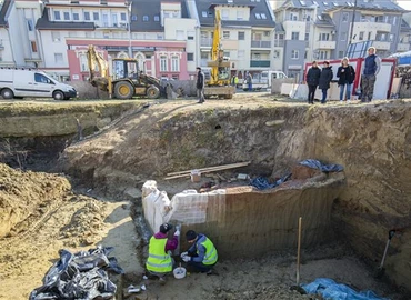 Restaurálják a Zalegerszegen talált középkori téglaégető kemencéket