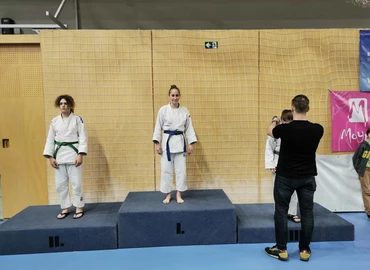 Orbán Noémi a dobogó felső fokáig menetelt a cselgáncsozók Budaörs Kupáján