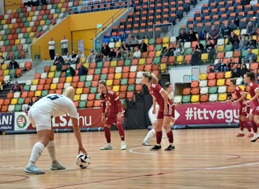 Immár női válogatott futsal-mérkőzésnek is otthont adhatott a Kanizsa Aréna