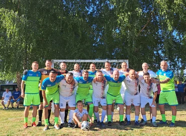 Baráti össznépi kanizsai focimeccs