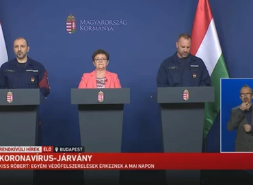 Operatív Törzs szerdai tájékoztatása