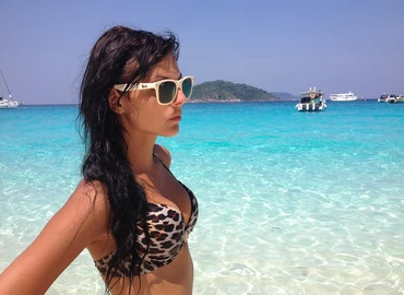 A tengerparton nagyon fontos napszemüveget viselni