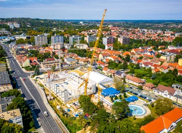 Elérte legmagasabb pontját Zalaegerszeg új uszodája