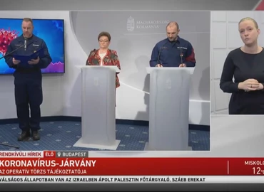 Operatív Törzs - biztosított az influenza elleni védőoltás
