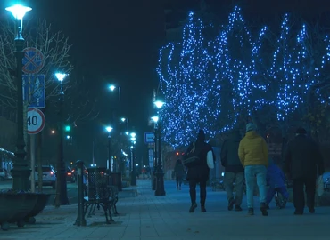 Ünnepi fényárba borult  Nagykanizsa