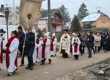 Élővízszentelés Szepetneken