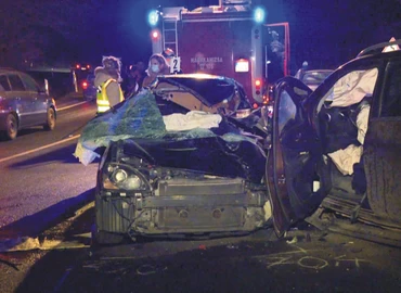 Halálos ütközés Pogányszentpéter közelében