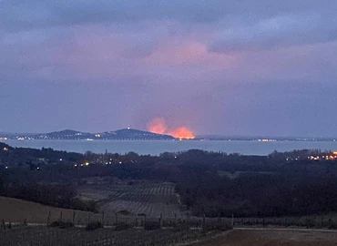 Eloltották a fonyódi nádtüzet