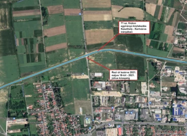 Körforgalmú csomópont épül a 71-es főúton Keszthelynél