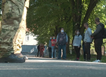 43 fő vonult be az ötödik speciális önkéntes területvédelmi tartalékos képzésre a nagykanizsai bázison