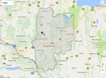 Árokba csúszott egy kamion a 74-es főúton