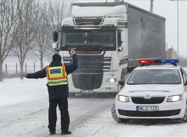 Havazás - Kamionstop a horvát határon