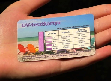 Az UV-sugárzás veszélyeire figyelmeztet a meteorológiai szolgálat