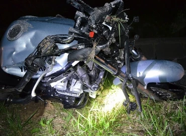 Szarvassal ütközött a motoros, a férfi meghalt