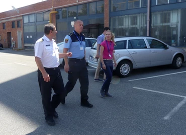 Külföldi rendőrök Zala megyében