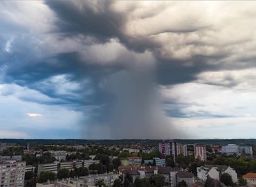 Vihar Nagykanizsa közelében
