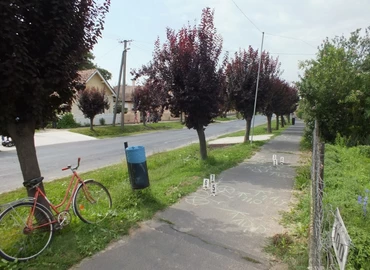 Súlyosan megsérült a biciklivel segédmotorossal ütköző komári férfi