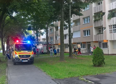 Életet mentettek a Hevesi út 1-ben
