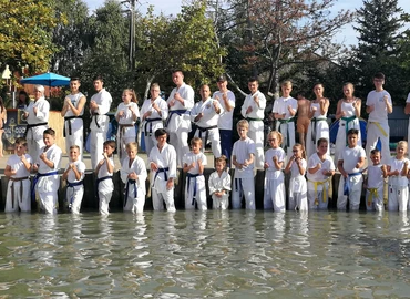 Nyári karate edzőtábor Balatonfenyvesen 